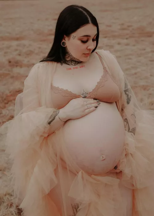 Is my full term belly too big for you? Or can you handle it? 