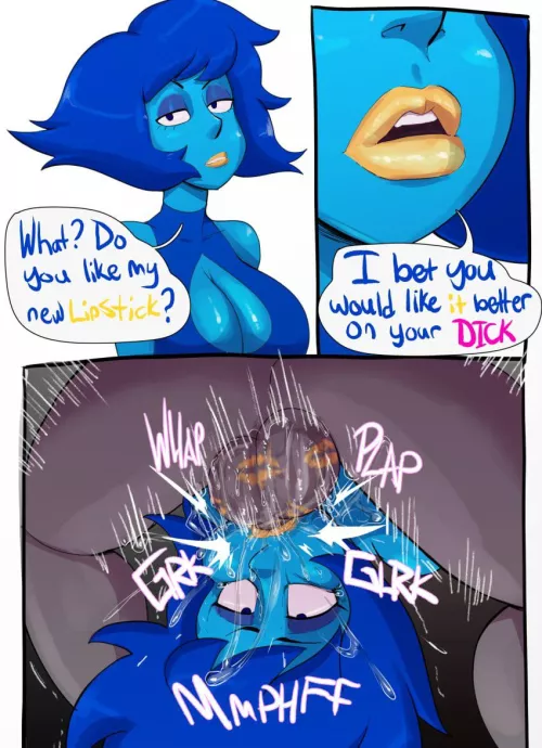 Lapis and her lipstick (toshkarts)