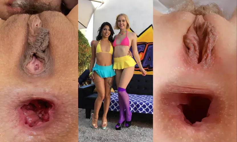 Legends of Anal - Gina Valentina & Chloe Cherry