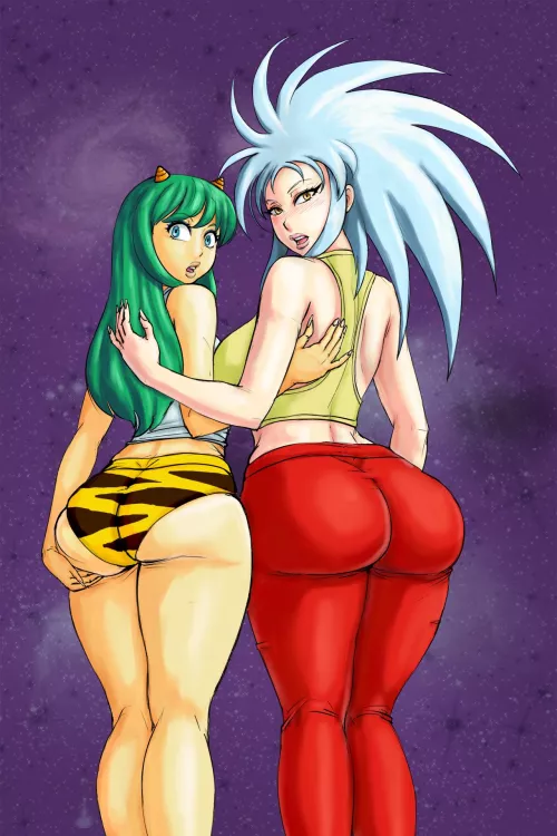 Lum and Ryoko (Legoman)