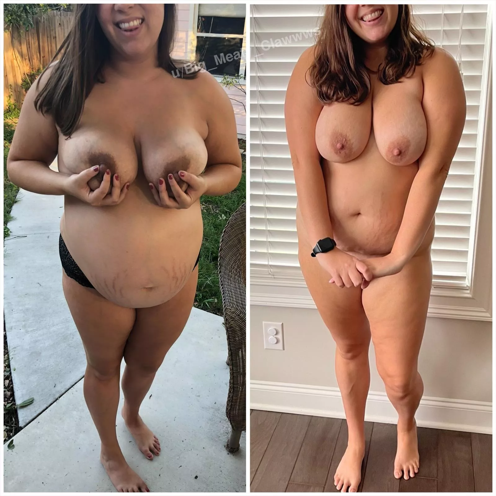 My wife during and after pregnancy. Which one would you want the most?