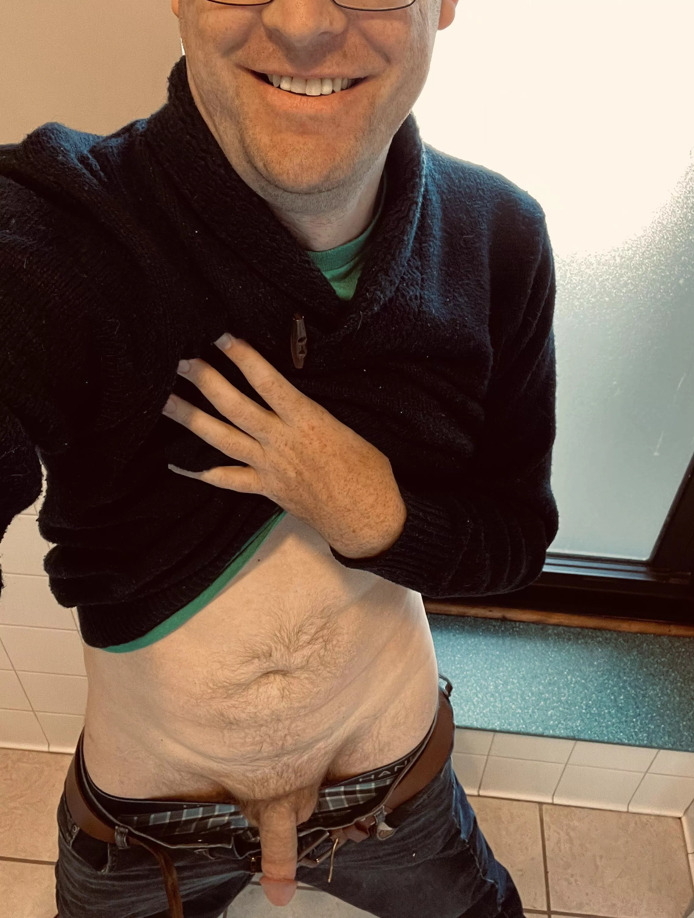 Oops, your boss accidentally emailed you this picture. What do you do?