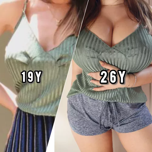 Same blouse comparison, should I grow even more? 