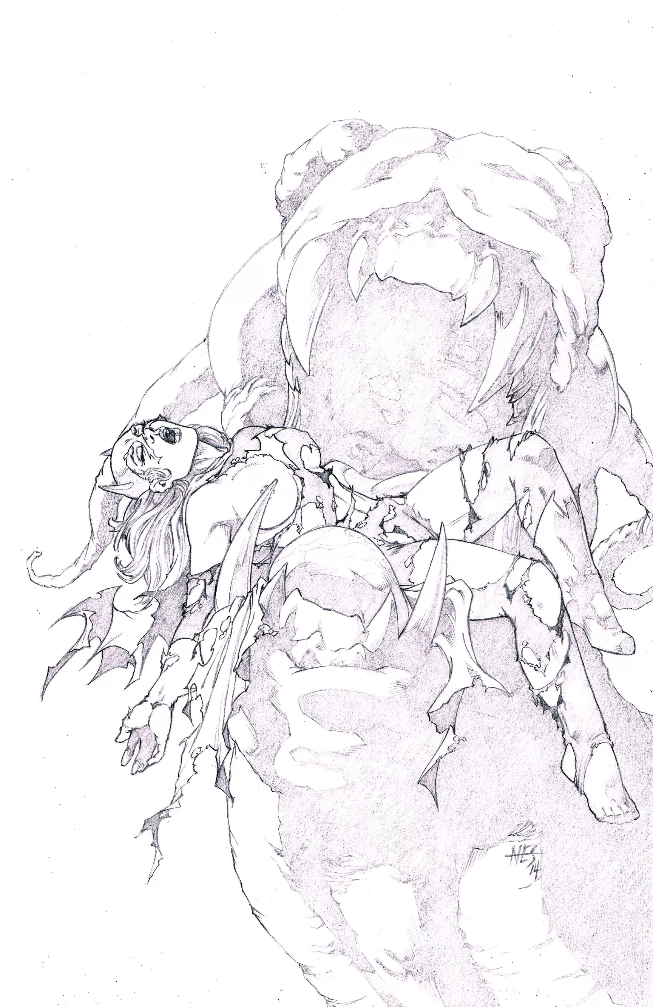 The Beast: Batgirl by andrewr255