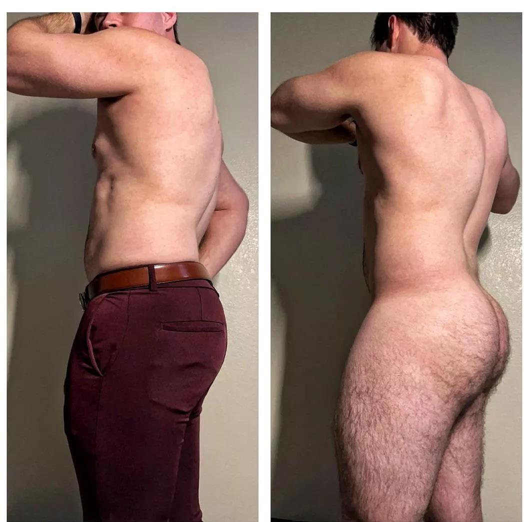 Work pants vs no pants [31]