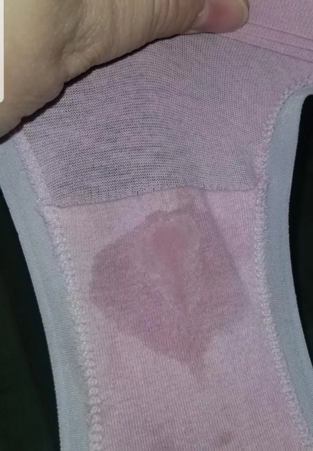 A little cummy and a little sweaty 