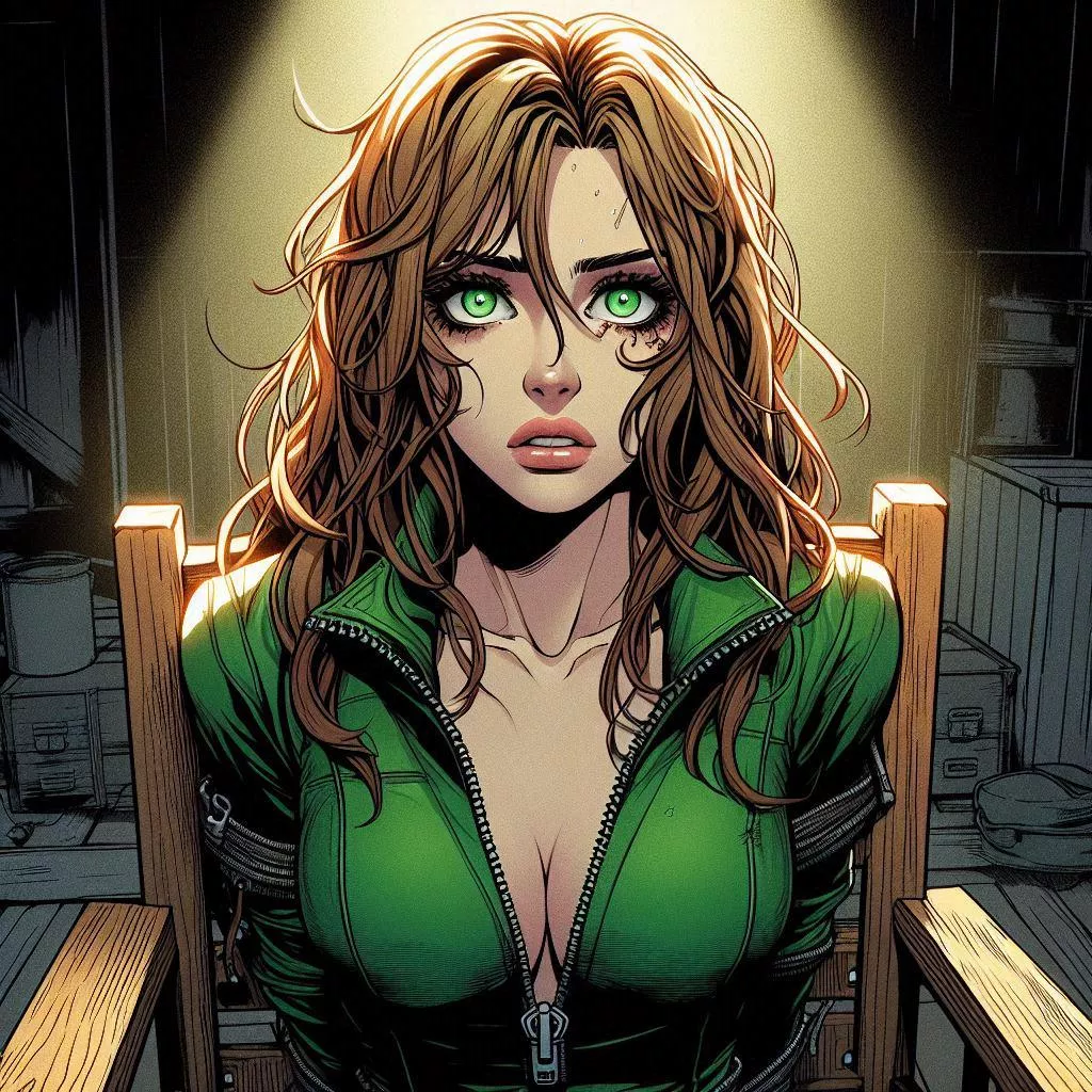 Blonde in a bad situation