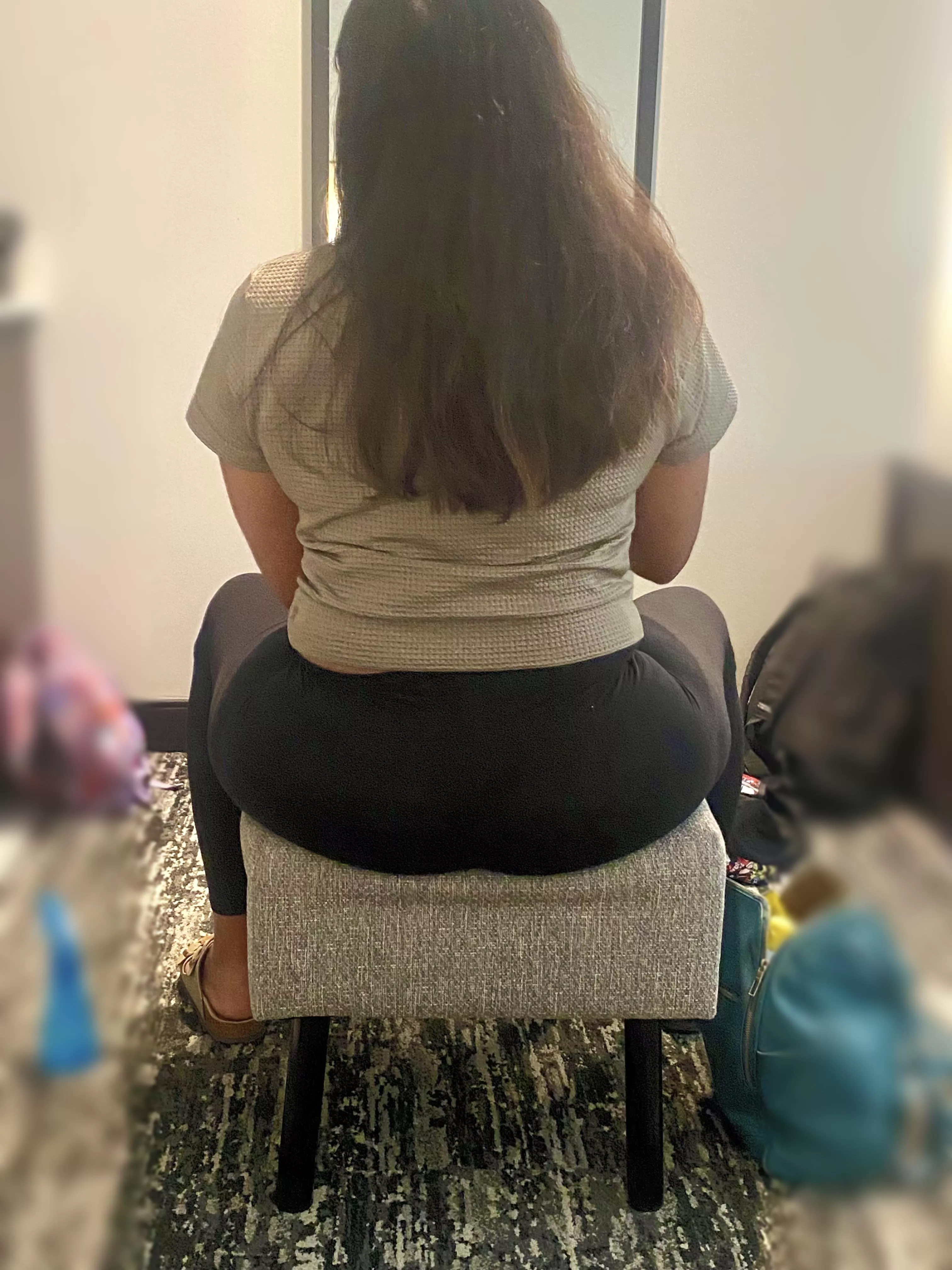 Can you tell how big my ass is sitting down 