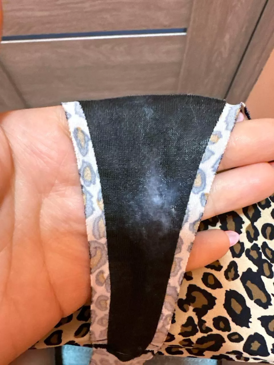 Can't do anything to my self, wet and creamy already