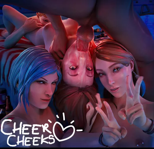 Chloe, Max, Victoria, and Rachel (Cheer_Cheeks)