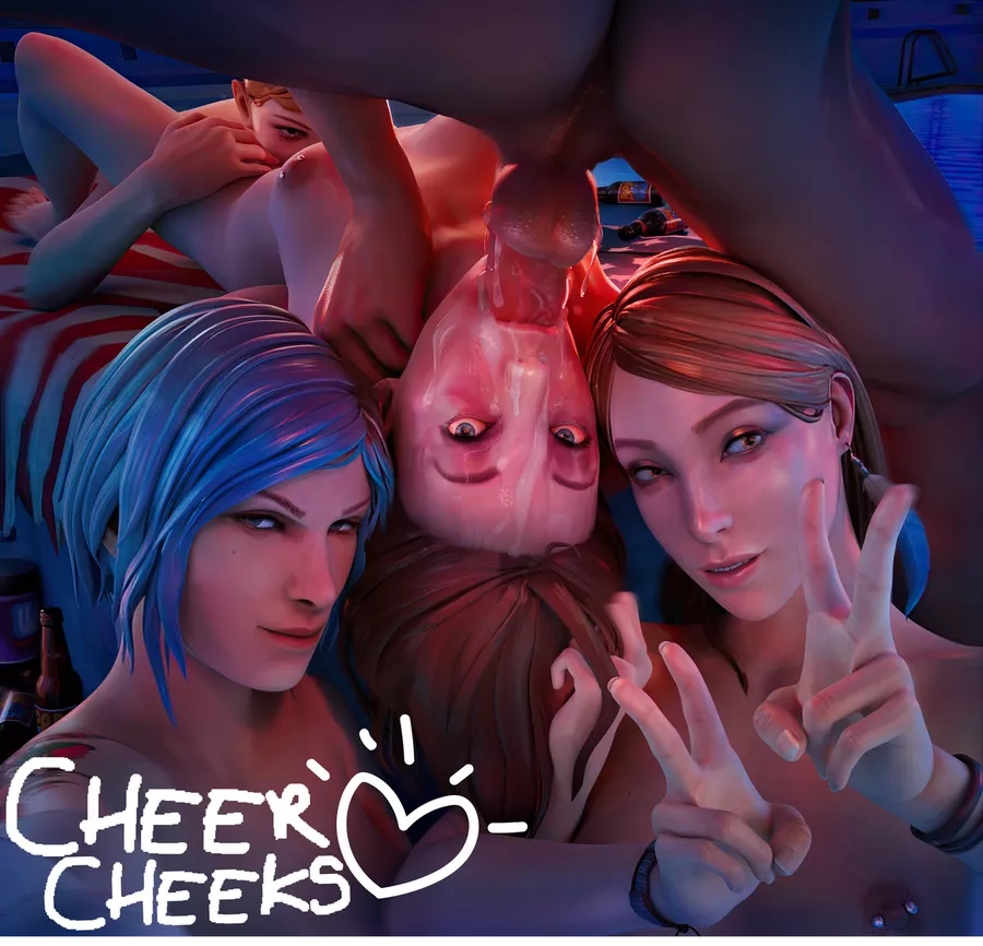 Chloe, Max, Victoria, and Rachel (Cheer_Cheeks)