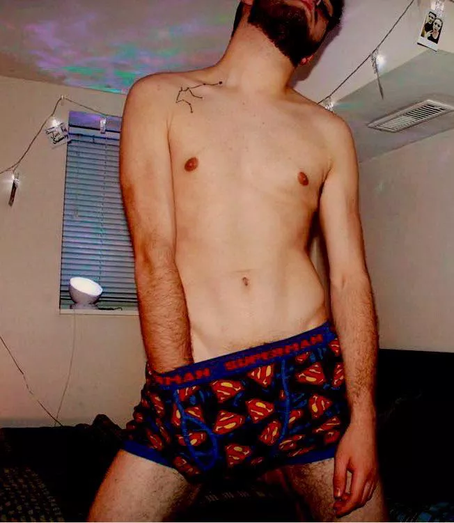 Do I look like a geek w these Superman Boxers?