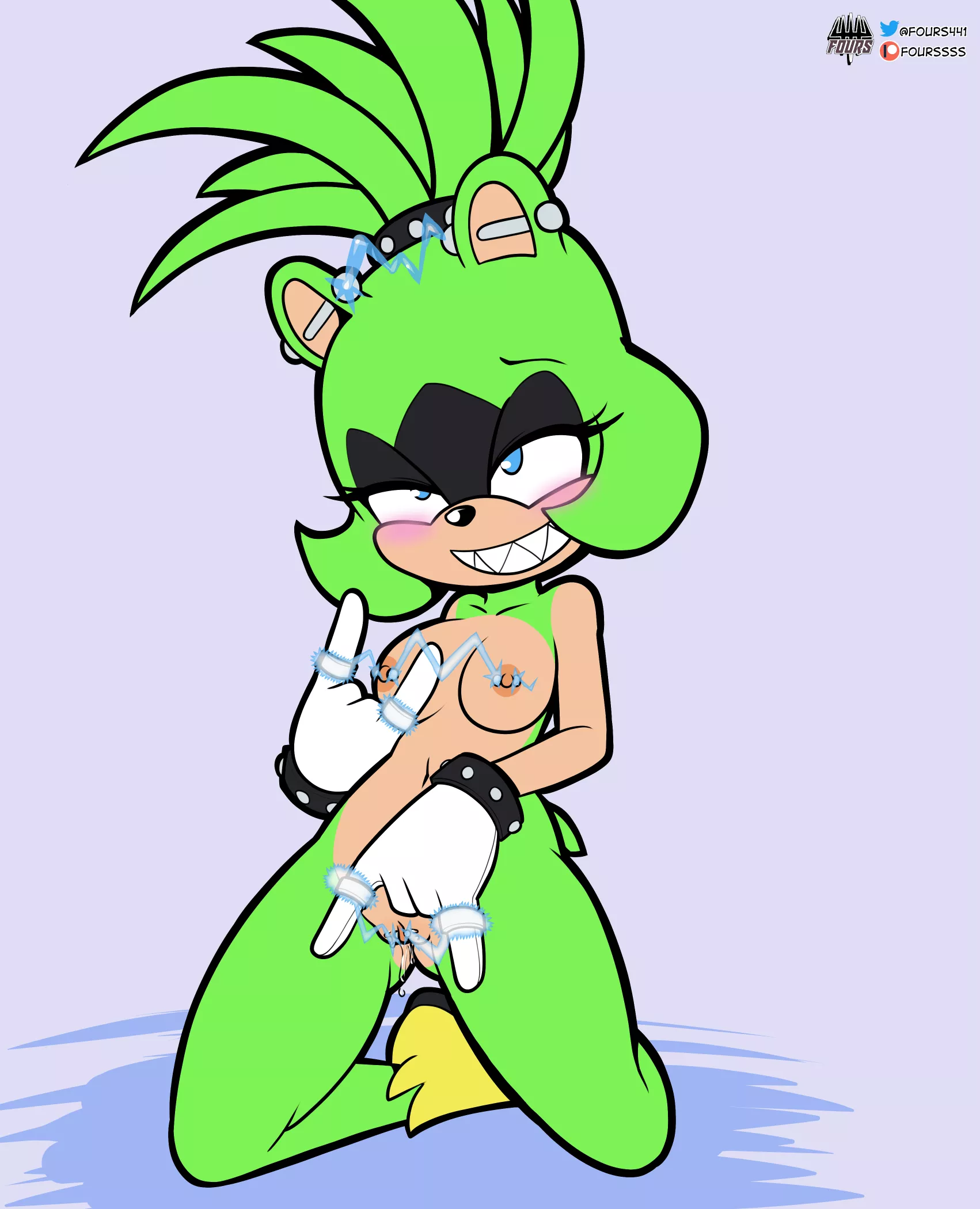 Electro-bation Surge (Art by Fourssss)