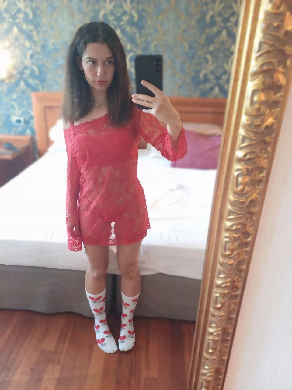 Hope my see through dress turns you on ;)