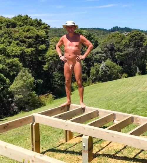 I built a deck for our hot tub last summer.  It hasn't fallen down yet!