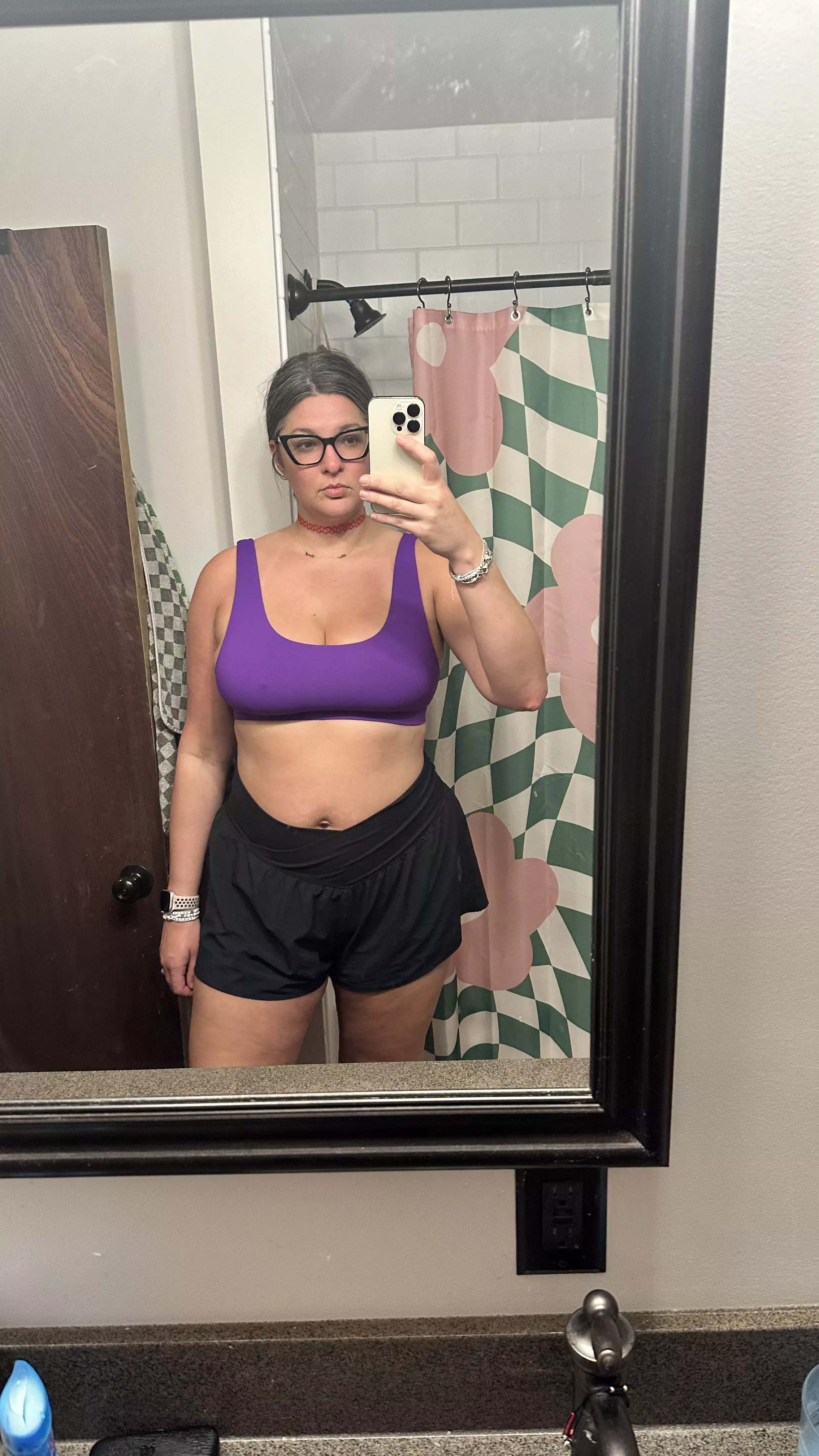 I don’t care what anyone says being able to see hard nipples through my sports bra makes me so horny.