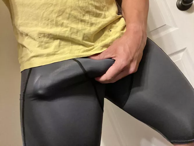 In the change room. Will anyone notice?