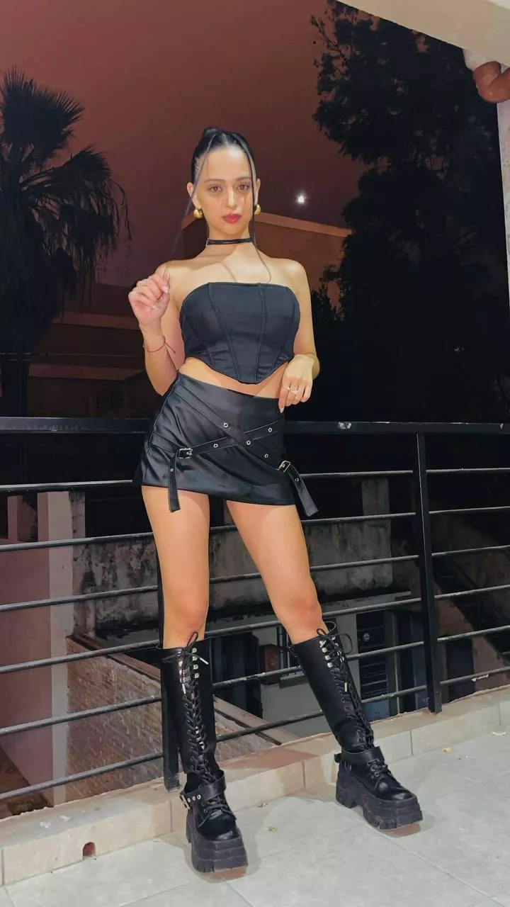 My boots feel like they take my outfit from casual to naughty