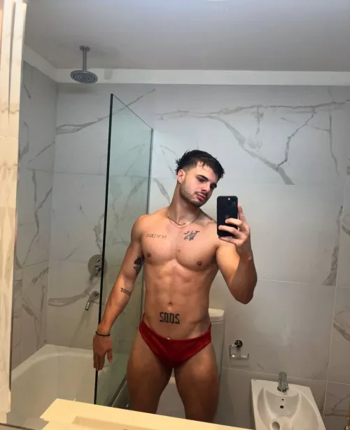 Post gym shower