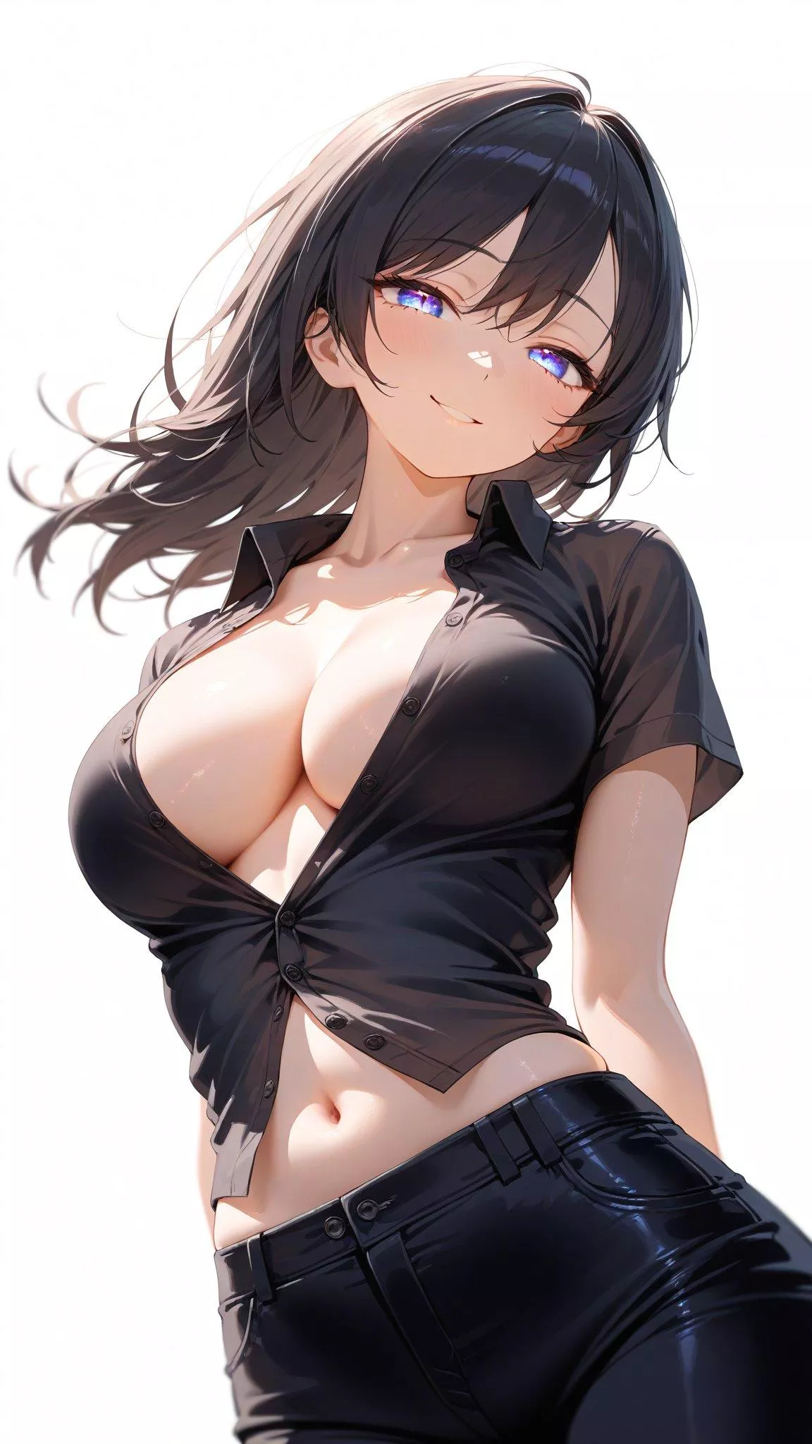 Two Buttons Working Hard 