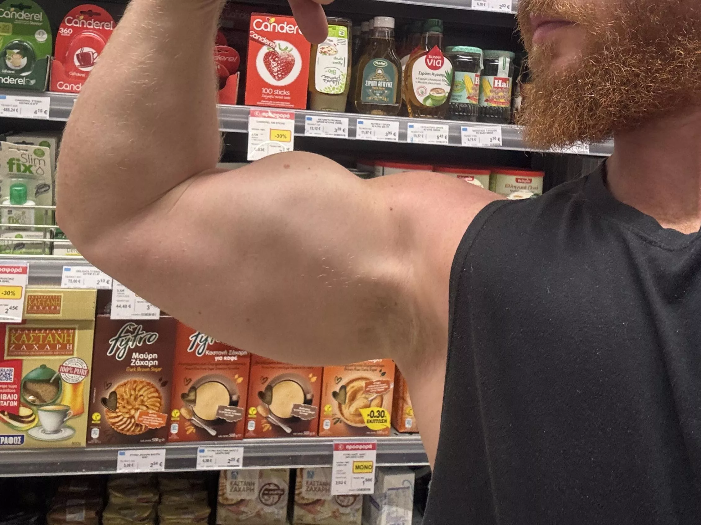 Would you sniff my pits in a public shopping aisle?