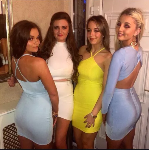 [4] left to right who are you taking to the disco 