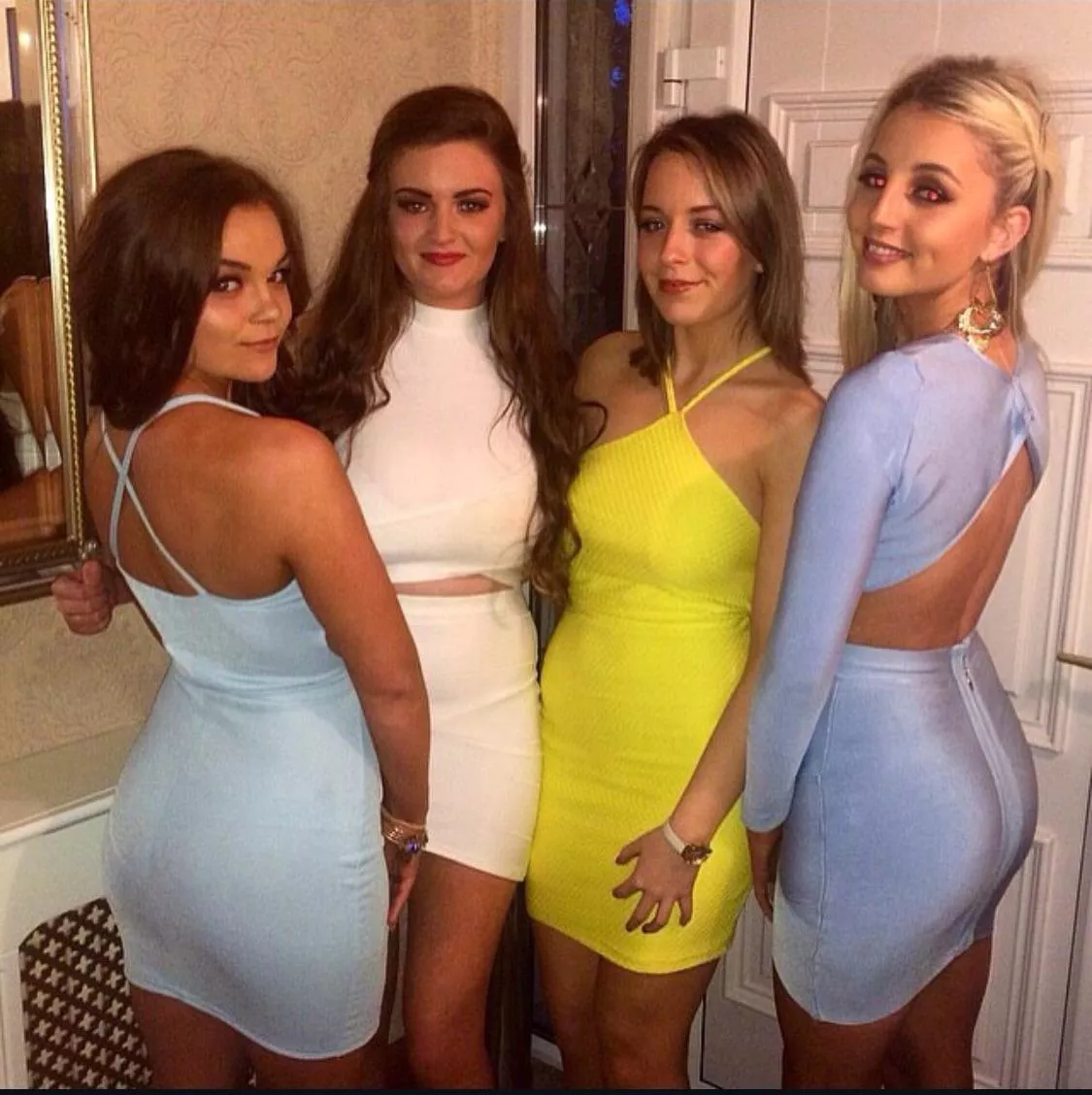 [4] left to right who are you taking to the disco 