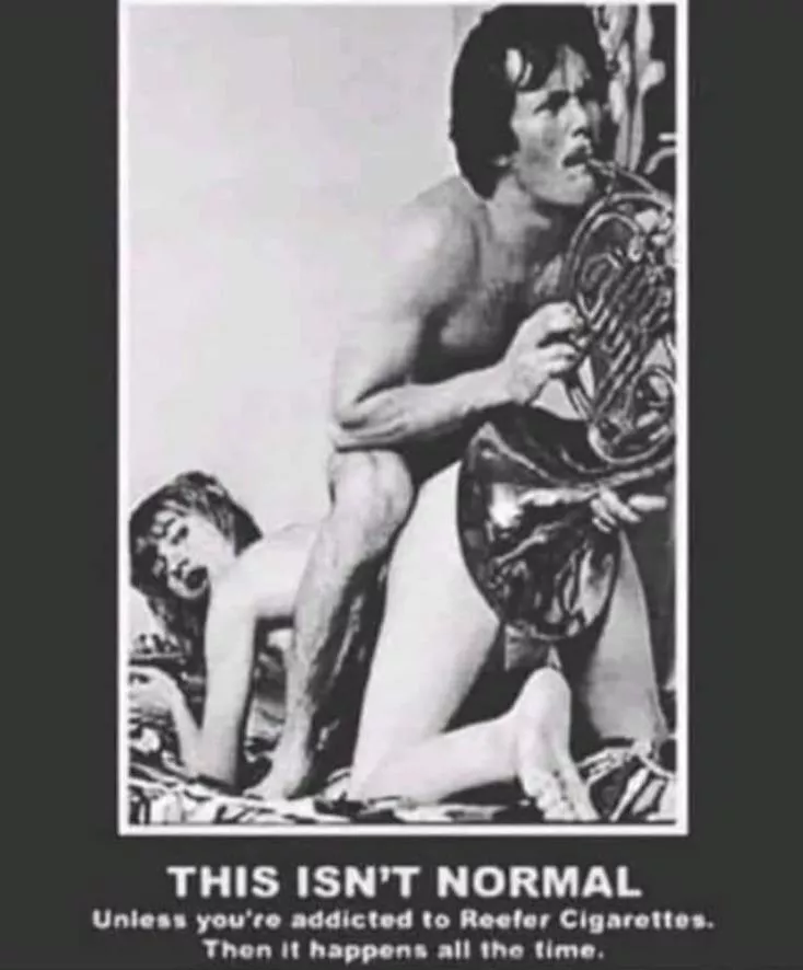 Anti-weed ad from back in the day