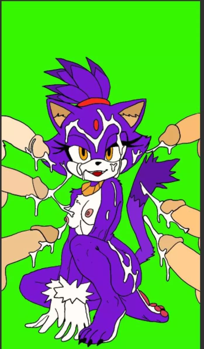 Blaze The Cat has arrived by (gachafox)