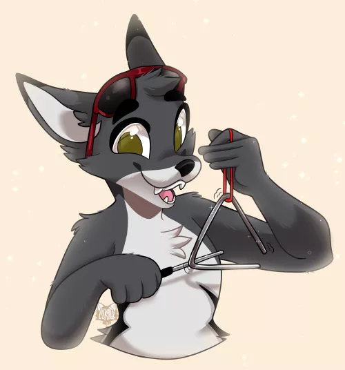 Fellow percussionists - where we at? (Art by @lilkatzz)