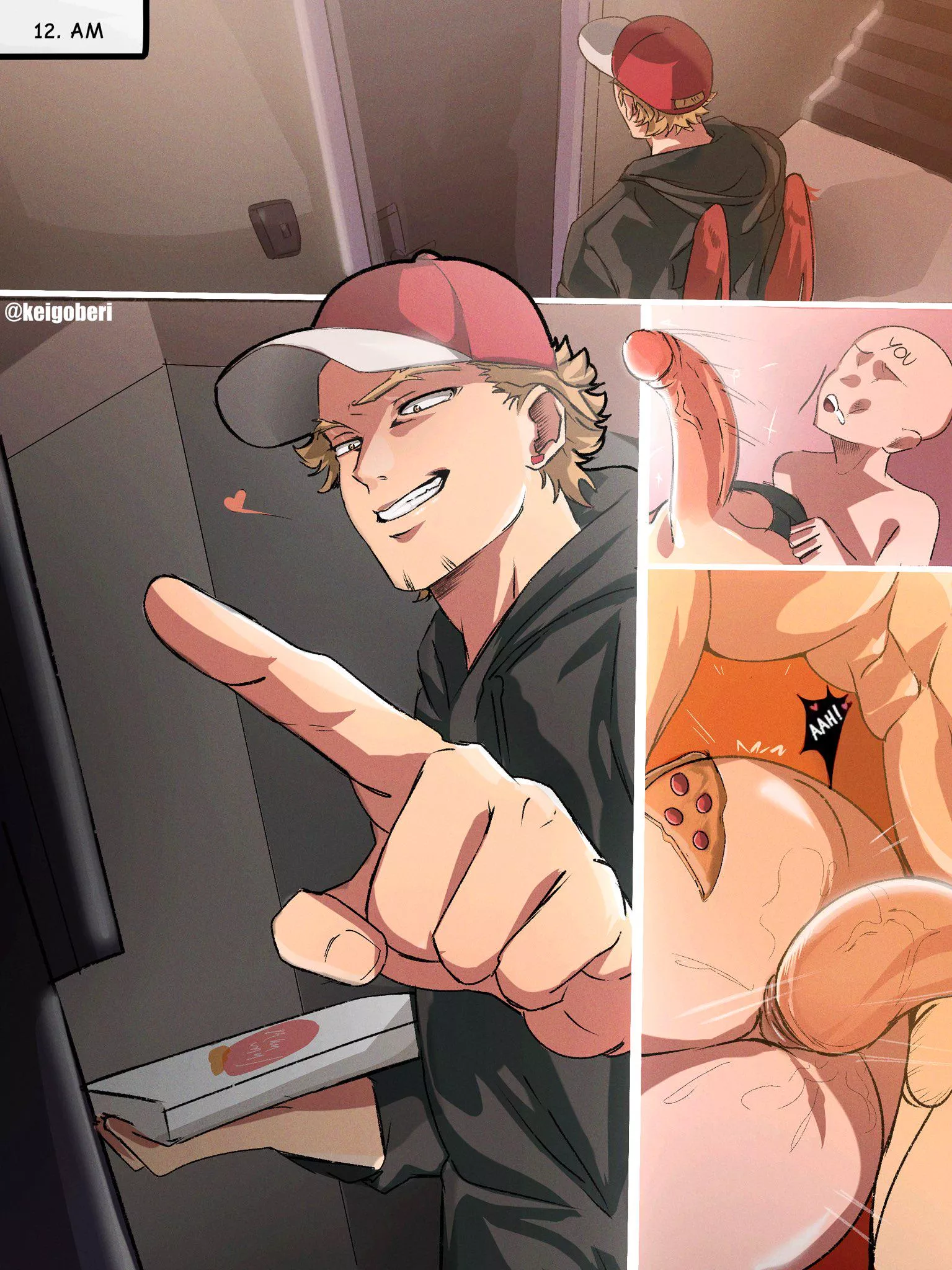 Here's the cock you ordered 