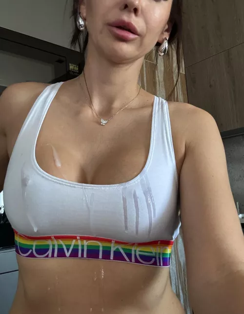 I like taking selfies for my guys