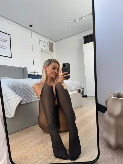 I love my nylon stockings