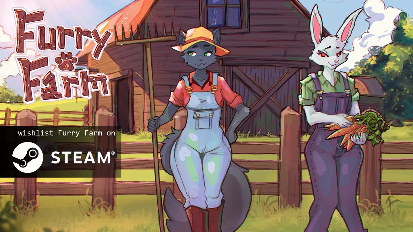 I'm making a farming game for Steam (Furry Farm), and I'll need beta testers soon. Anyone? (art by me)