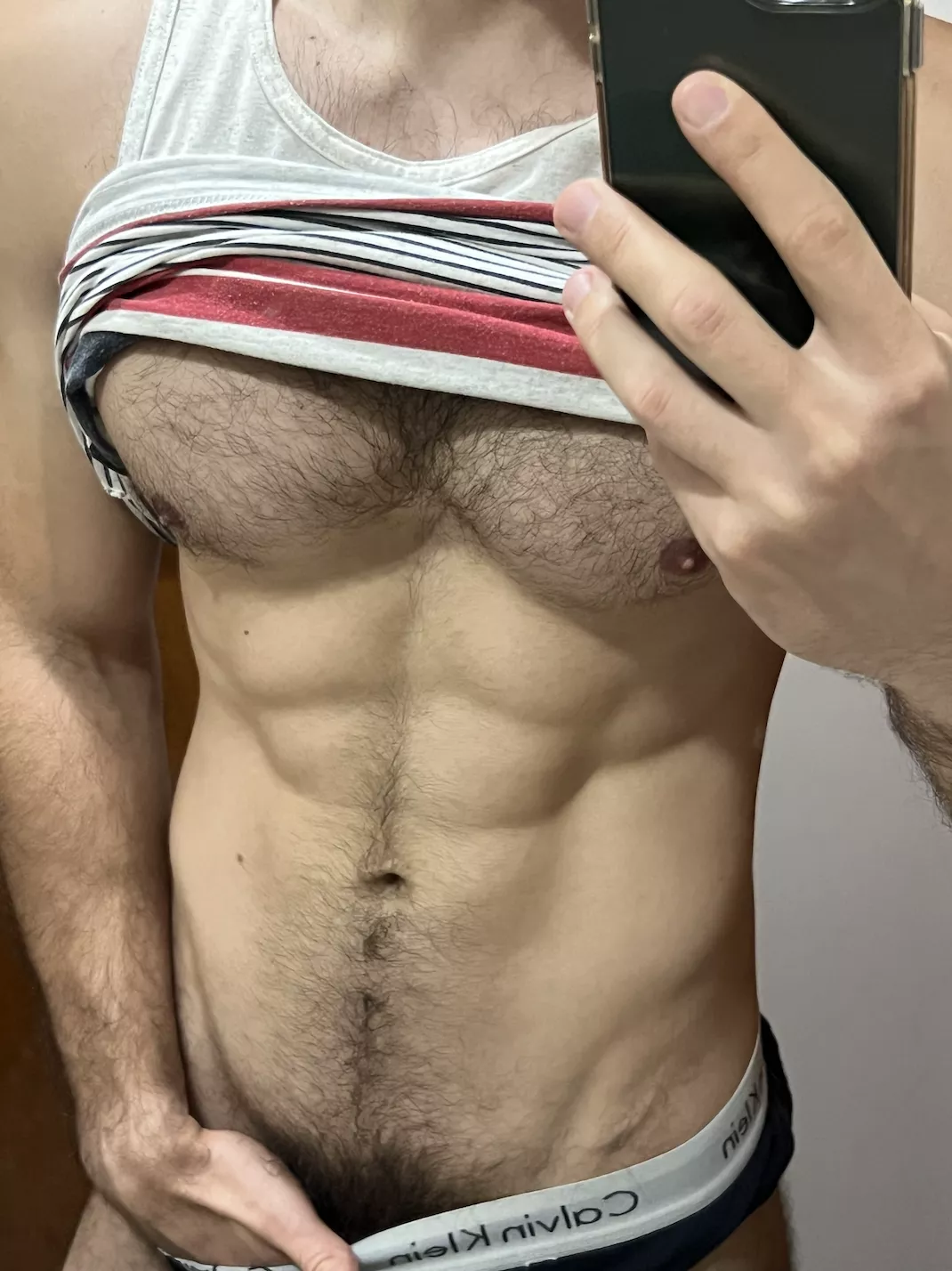 Im telling you bro, it's hairy, feel it over here. [24].