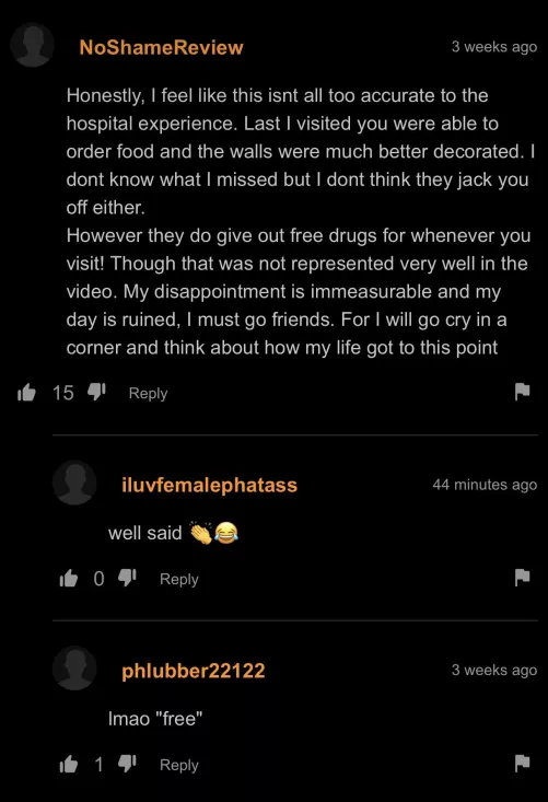 NoShameReview saying what we were all thinking