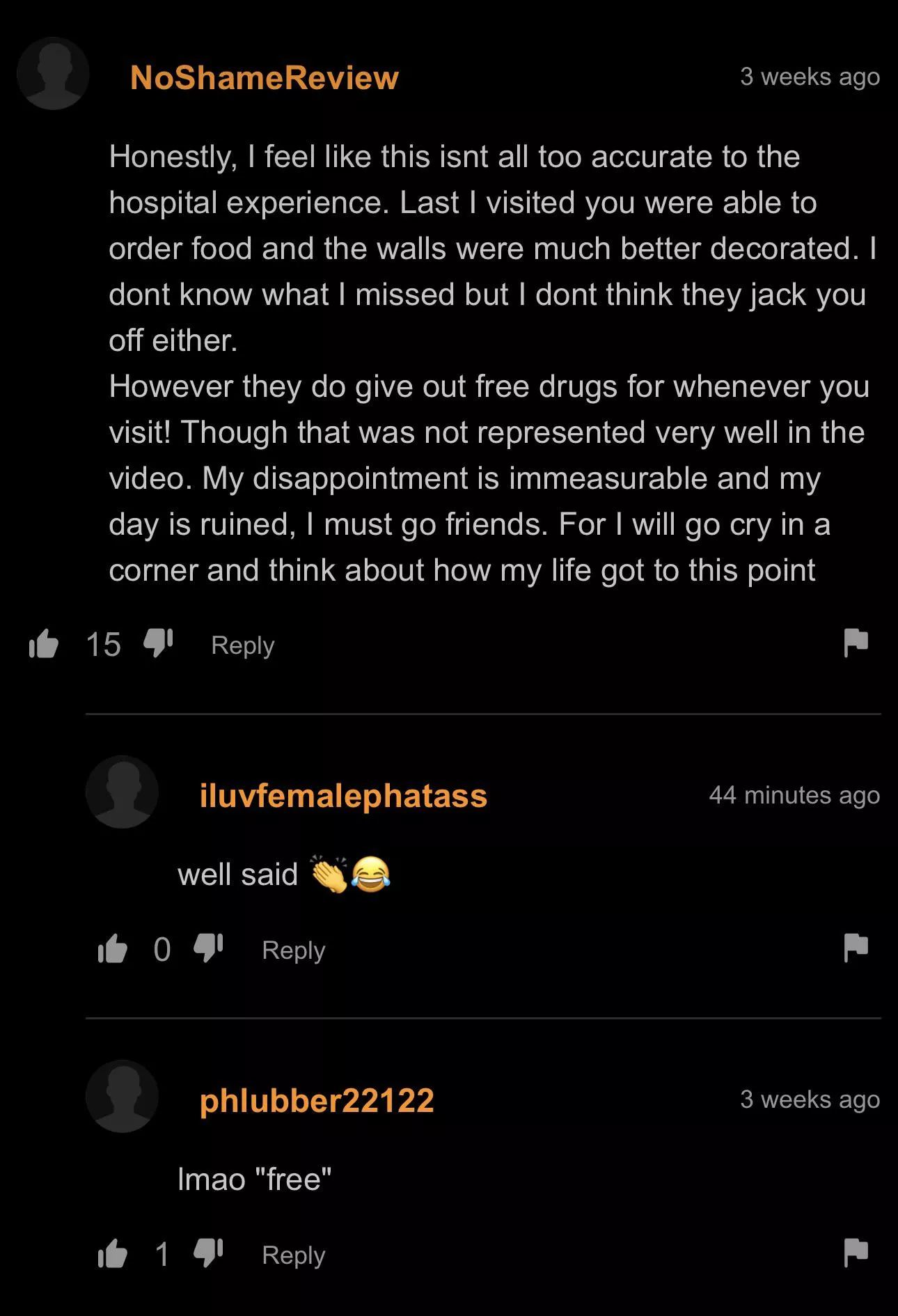 NoShameReview saying what we were all thinking