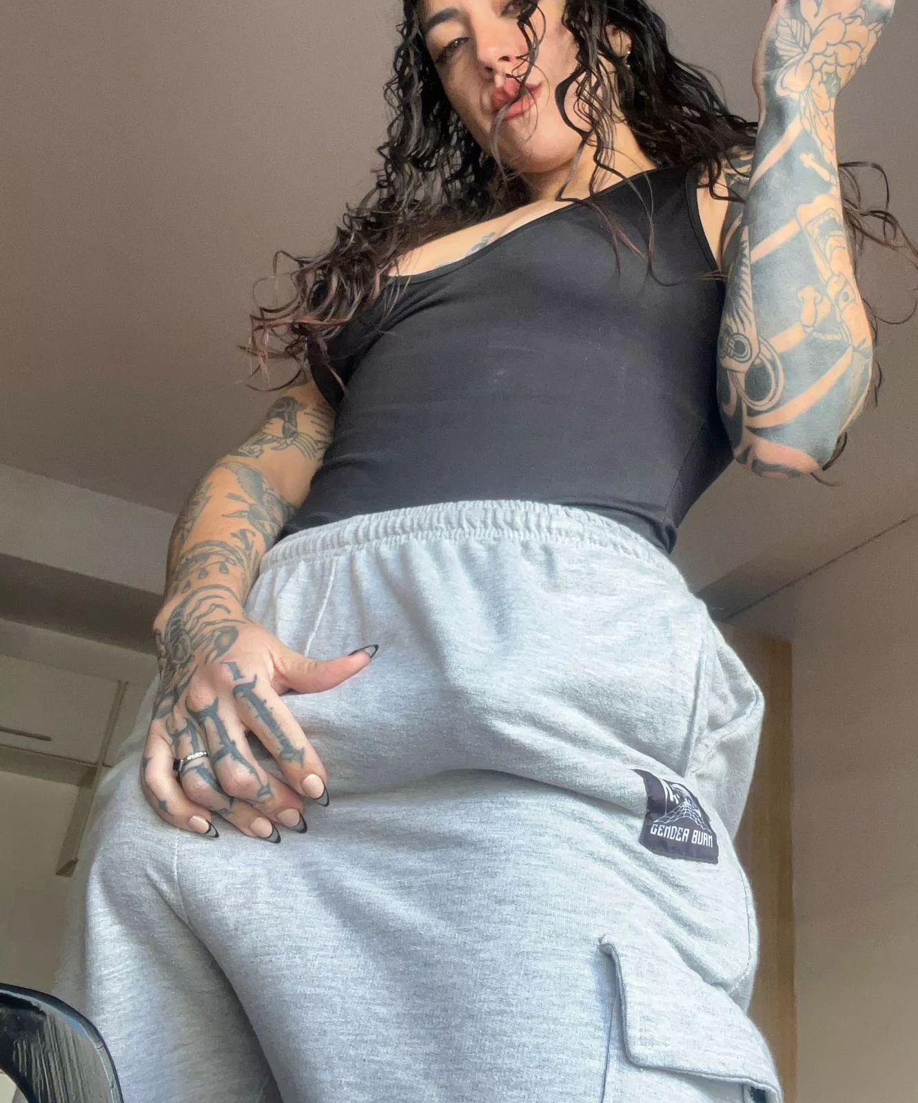 On a first date you already know how big its gonna be the surprise