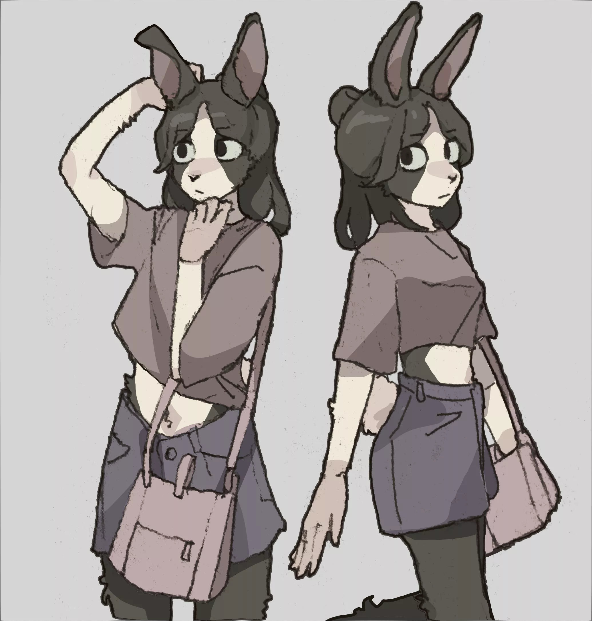 rabbit oc by me