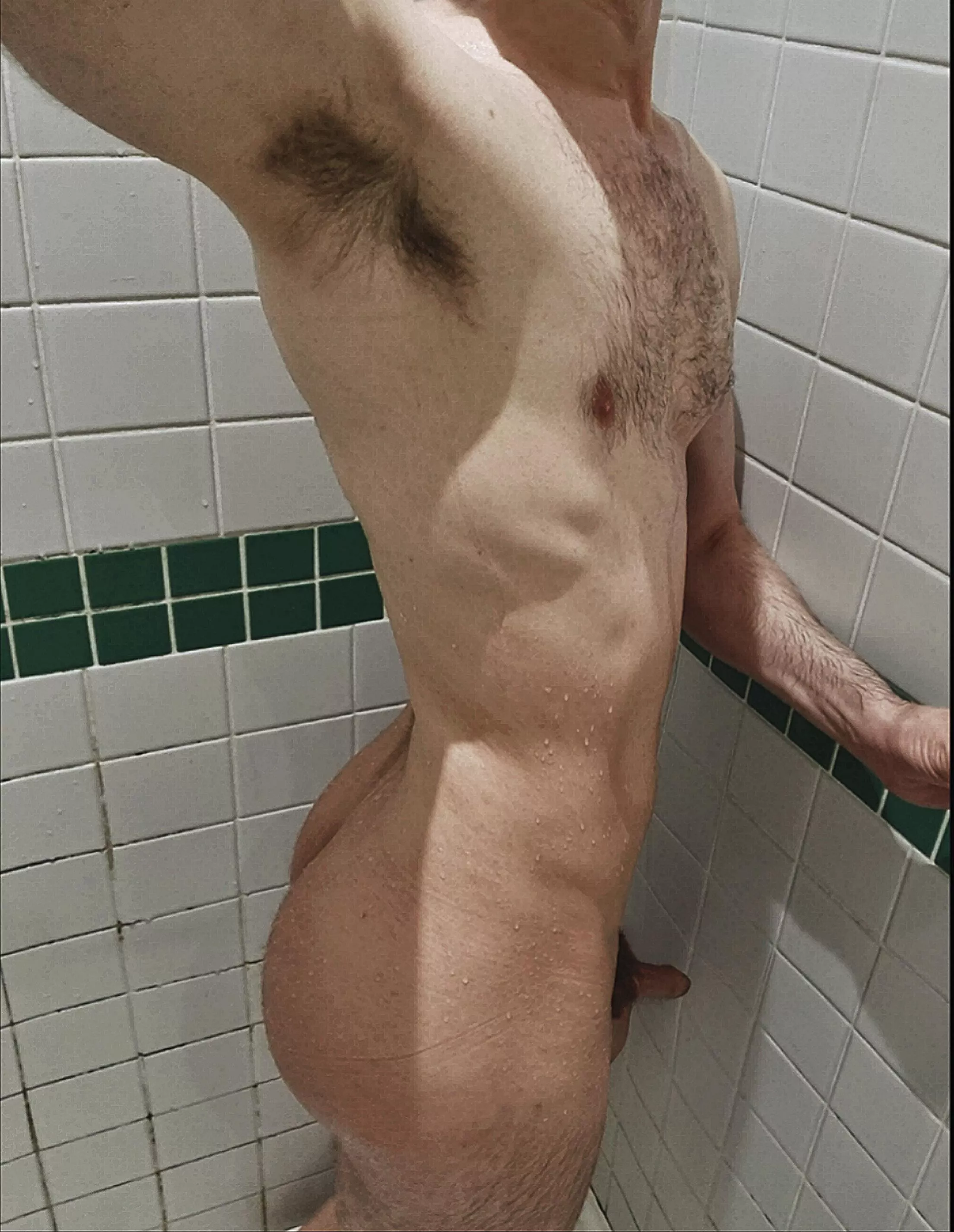 Shower boner 
