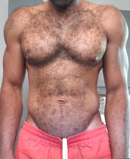 Suck my hairy nipples?