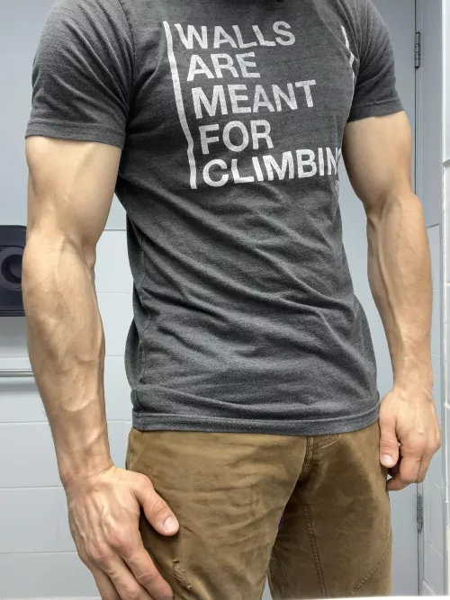 Veins always popping