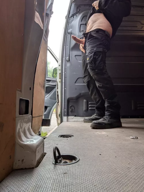 Waiting for someone to hop in the back with me 