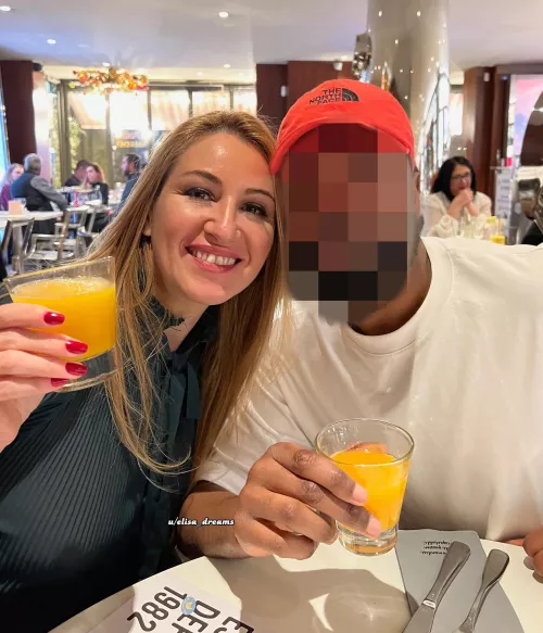 When I spend a weekend with my black lover