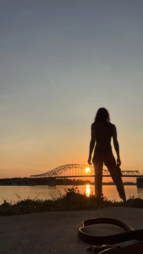 Wild fires bring the prettiest sunrises 