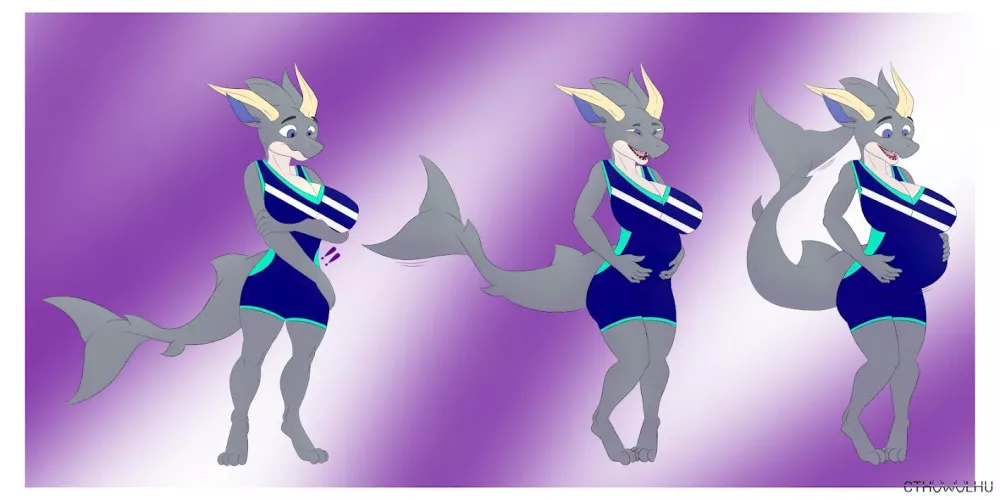 Yhakir's Baby Bump by CthUwUlhu