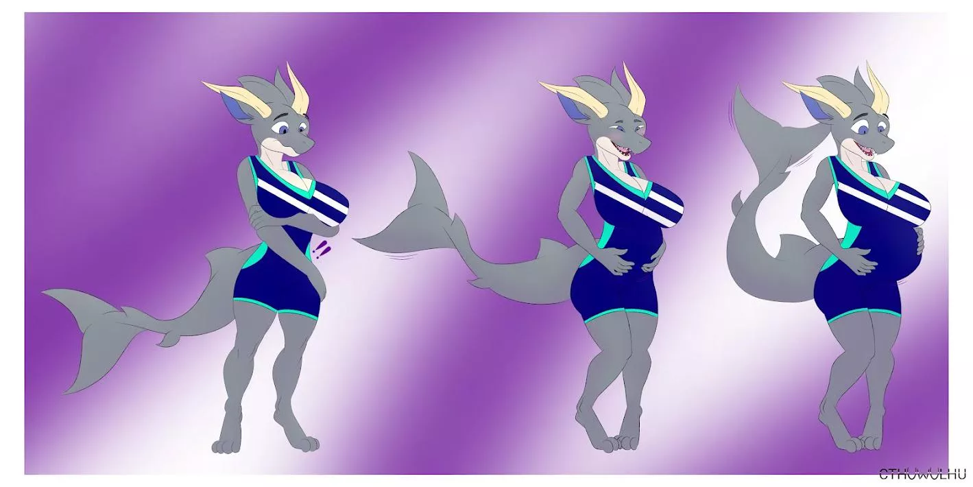 Yhakir's Baby Bump by CthUwUlhu