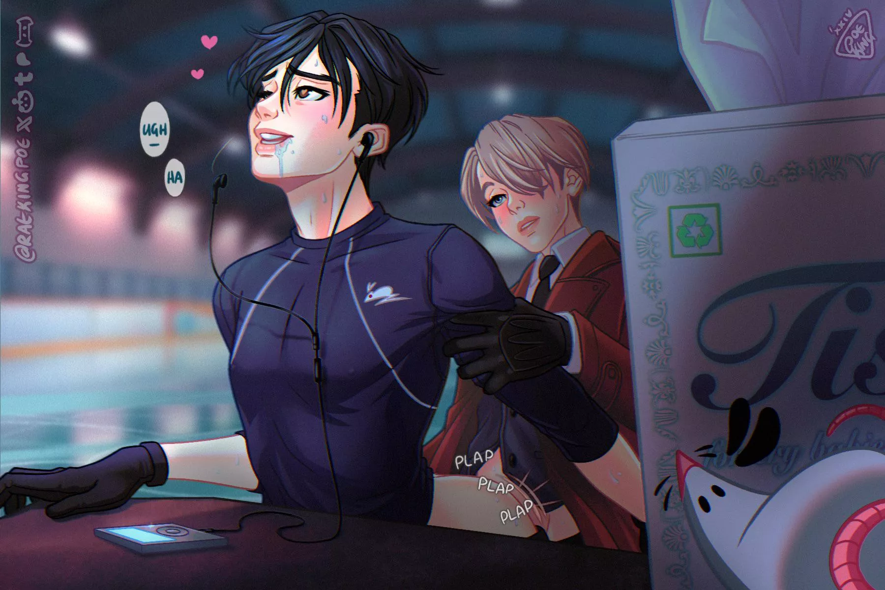 Yuri discovers Eros (RatKingPoe) [Yuri!!! On Ice]