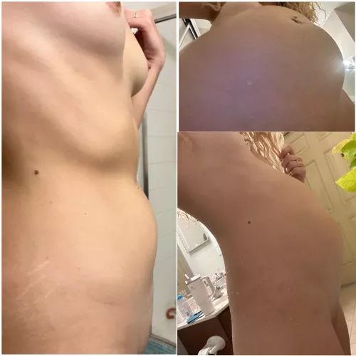 Before and after doing air and water