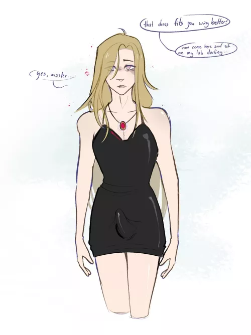 changing his clothes into something nicer~[OC]